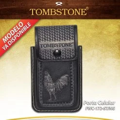 Guadalajara Western Wear Accessories Tombstone Black Gallo Cell Phone Case