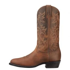 Men Ariat Heritage Round Toe Western Cowboy Boot