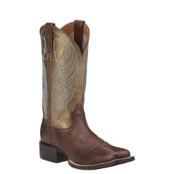 Guadalajara Western Wear Ariat Round Up Wide Square Toe Western Boot Women