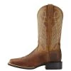 Guadalajara Western Wear Women Round Up Wide Square Toe Western Boot