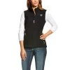 Guadalajara Western Wear Ariat Black Team Softshell Vest Women