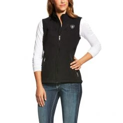 Guadalajara Western Wear Ariat Black Team Softshell Vest Women