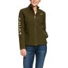 Guadalajara Western Wear Ariat Green Team Softshell Jacket