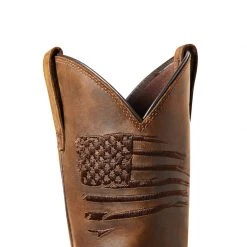 Men Ariat WorkHog XT Patriot Waterproof Carbon Toe Work Boot