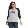 Guadalajara Western Wear REAL Ariat Graphic Tee- HEATHER GREY