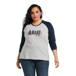 Guadalajara Western Wear REAL Ariat Graphic Tee- HEATHER GREY