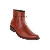 Guadalajara Western Wear Original Michel Cognac Ankle Boot Leather Sole Boots