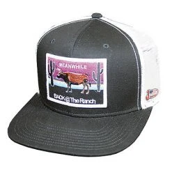 Guadalajara Western Wear Justin Cap - Black/White Accessories