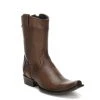 Men Cuadra Brown Dubai Toe Leather Ankle Boot