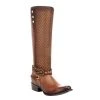 Women Cuadra Honey Volturno Leather Tall Boot
