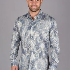 Guadalajara Western Wear Platini Men's Long Sleeve Shirt - FPL7208 (Plus Size)
