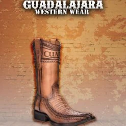Guadalajara Western Wear Cuadra Caiman Craft Stitched Western Boot