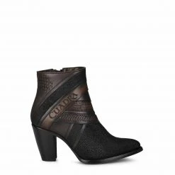 Guadalajara Western Wear Cuadra Mantarraya Botin De Dama - Black