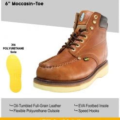 Guadalajara Western Wear Cactus 622M Light Brown Soft Toe Work Boot