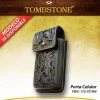 Guadalajara Western Wear Tombstone Leather Tooled Floral Cell Phone Case Accessories