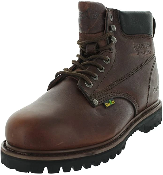 Guadalajara Western Wear Cactus Men's 627S Steel Toe Dark Brown 3 Guadalajara Western Wear Cactus Men's 627S Steel Toe Dark Brown