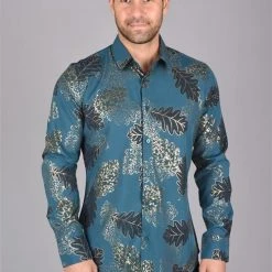 Guadalajara Western Wear Platini Men's Long Sleeve Shirt - FPL7085 (Plus Size)