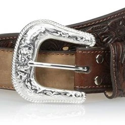 Guadalajara Western Wear Nocona Brown Bullhide Belt