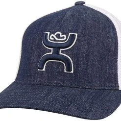 Guadalajara Western Wear Hooey Denim Flexfit Cap Accessories