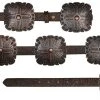 Guadalajara Western Wear Angel Ranch 1" Brown Ladies' Fashion Belt