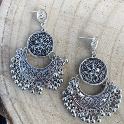 Guadalajara Western Wear Women Silver Western Dangles