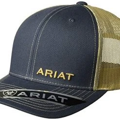 Guadalajara Western Wear Ariat Men's Mesh Offset Text Logo Cap Accessories