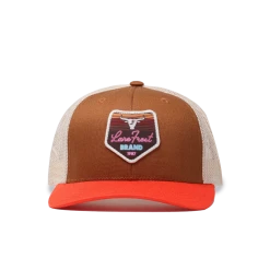 Guadalajara Western Wear Accessories Ace Orange/Brown Lane Frost Cap