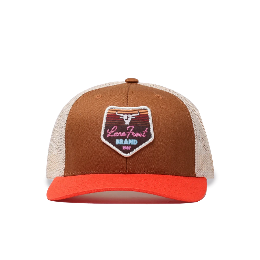 Guadalajara Western Wear Accessories Ace Orange/Brown Lane Frost Cap 4 Guadalajara Western Wear Accessories Ace Orange/Brown Lane Frost Cap