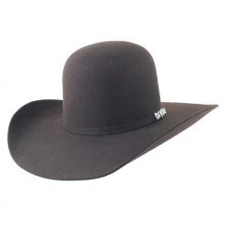 Guadalajara Western Wear Cuernos Chuecos Open Crown Cowboy Felt Hat Men
