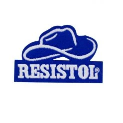 Guadalajara Western Wear Resistol Blue Patch (Peel & Stick Patch)