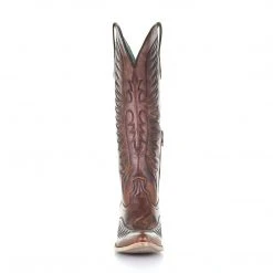 Guadalajara Western Wear Corral Boots Women's Shoes Cognac Snip Toe Tall Boot