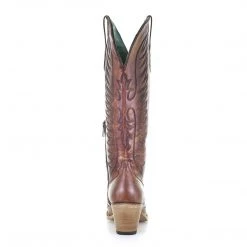Guadalajara Western Wear Corral Boots Women's Shoes Cognac Snip Toe Tall Boot