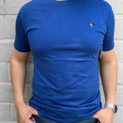 Guadalajara Western Wear Gallo T-Shirt Royal Blue / Azul Royal - PST8427 Men