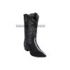 Guadalajara Western Wear Los Altos Black Stingray Rowstone J Toe Cowboy Boots