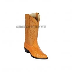 Guadalajara Western Wear Men Los Altos Buttercup Ostrich J Toe Cowboy Boots