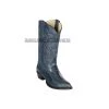 Guadalajara Western Wear Los Altos Blue Jean Ostrich Leg J Toe Cowboy Boots Men