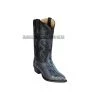 Guadalajara Western Wear Los Altos Rustic Blue Python J Toe Cowboy Boots Men