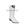 Guadalajara Western Wear Los Altos White Eel J Toe Cowboy Boots Men