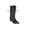 Guadalajara Western Wear Los Altos Black Elk J Toe Cowboy Boots Men