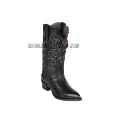 Guadalajara Western Wear Los Altos Black Elk J Toe Cowboy Boots Men