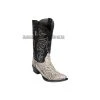 Guadalajara Western Wear Los Altos Natural Python Snip Toe Cowboy Boots Men
