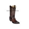 Guadalajara Western Wear Los Altos Faded Brown Teju Snip Toe Cowboy Boots