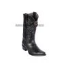 Guadalajara Western Wear Men Los Altos Black Pull Up Snip Toe Cowboy Boots