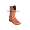 Guadalajara Western Wear Los Altos Cognac Caiman Flank Wide Square Toe Cowboy Boots 1 Guadalajara Western Wear Los Altos Cognac Caiman Flank Wide Square Toe Cowboy Boots