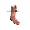 Guadalajara Western Wear Men Los Altos Honey Pull Up Wide Square Toe Very Light EVA Sole Cowboy Boots