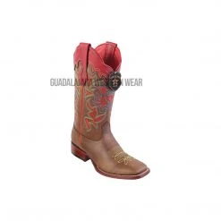 Guadalajara Western Wear Los Altos Honey Rage Wide Square Toe Women Western Boot