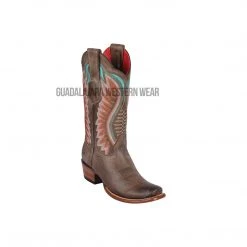 Guadalajara Western Wear Los Altos Brown Vintage Dubai Toe Women Western Boot