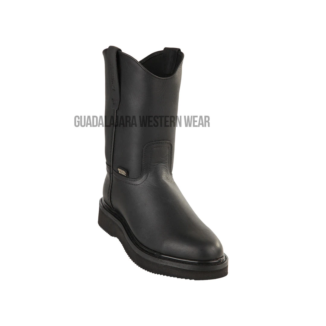 Guadalajara Western Wear Original Michel Boots Men's Pull On Work Boot Black Soft Toe 3 Guadalajara Western Wear Original Michel Boots Men's Pull On Work Boot Black Soft Toe