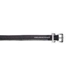 Guadalajara Western Wear Los Altos Black Shark Casual Belt