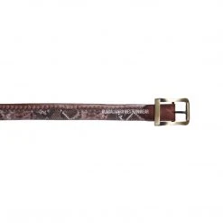 Guadalajara Western Wear Los Altos Rustic Brown Python Casual Belt